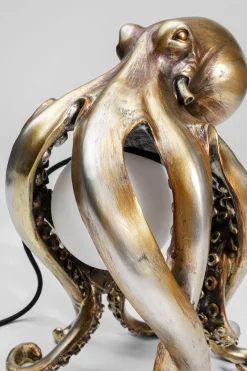 Lampa Stołowa Octopus 26x34 Cm Złota