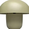 Lampa Stołowa Stalowa Grzybek Kolor Jasnozielony Ø50x44 Cm