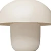 Lampa Stołowa Stalowa Grzybek Kolor Beżowy Ø50x44 Cm