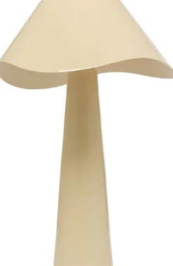 Lampa Stołowa Stalowa W Kolorze Ecru Ø34x49 Cm