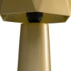 Lampa Stołowa Złota Matowa Nowoczesna 38 Cm
