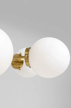 Lampa Wisząca Bolla Ø70 Cm Złota - Klosze Szklane