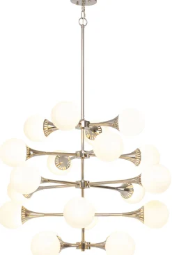 Lampa Wisząca Bulb Fiction 20L Ø102 Cm Srebrna