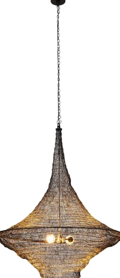 Lampa Wisząca Cocoon Ø89x114 Cm Czarna