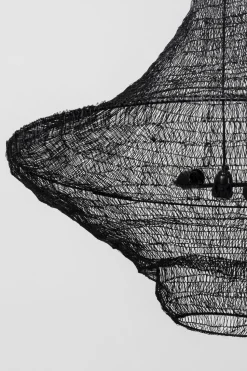 Lampa Wisząca Cocoon Ø89x114 Cm Czarna