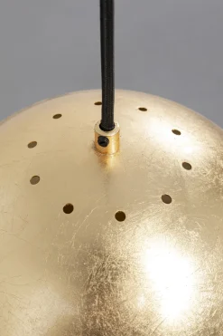 Lampa Wisząca Do Salonu Kula Złota Ø25 Cm