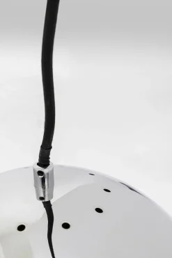 Lampa Wisząca Do Salonu Kula Srebrna Ø25 Cm