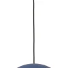 Lampa Wisząca Do Salonu W Kolorze Niebieskim Ø40 Cm