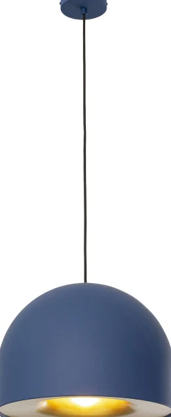 Lampa Wisząca Do Salonu W Kolorze Niebieskim Ø40 Cm