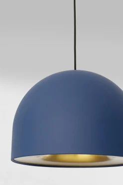 Lampa Wisząca Do Salonu W Kolorze Niebieskim Ø40 Cm