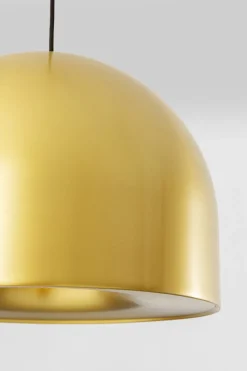 Lampa Wisząca Do Salonu W Kolorze Złotym Ø40 Cm