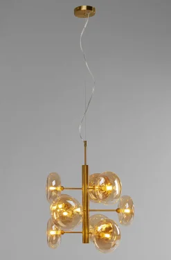 Lampa Wisząca Headlight 53x61 Cm Złota