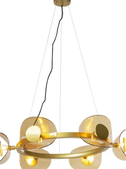 Lampa Wisząca Mariposa Ø81x150 Cm Złota
