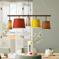 Lampa Wisząca Parecchi 107x37 Cm Kolorowa