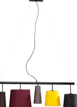 Lampa Wisząca Parecchi 107x37 Cm Kolorowa