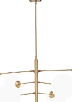 Lampa Wisząca Planets 105x95 Cm Biało-złota