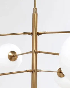 Lampa Wisząca Planets 105x95 Cm Biało-złota
