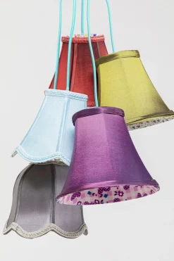 Lampa Wisząca Saloon Flowers 5L 45x110 Cm Kolorowa