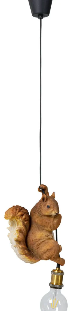 Lampa Wisząca Squirrel 20x38 Cm Ruda