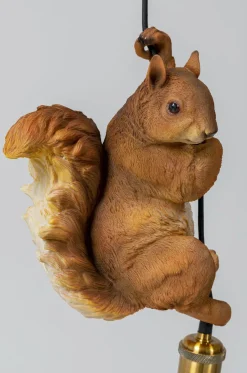 Lampa Wisząca Squirrel 20x38 Cm Ruda
