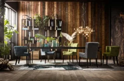 Lampa Wisząca Stone Mobile 100x61 Cm Złota