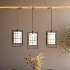 Lampa Wisząca Three Grids