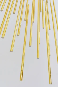 Lampa Wisząca Vegas LED 154x250-320 Cm Złota