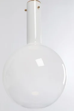Lampa Wisząca Z 3 Szklanymi Kloszami W Różnych Kolorach 99 Cm