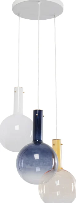 Lampa Wisząca Z 3 Szklanymi Kloszami W Różnych Kolorach Ø54 Cm
