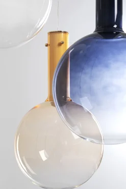 Lampa Wisząca Z 3 Szklanymi Kloszami W Różnych Kolorach Ø54 Cm