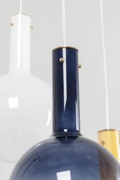 Lampa Wisząca Z 3 Szklanymi Kloszami W Różnych Kolorach Ø54 Cm