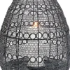 Latarenka Hayat Cone Ø33x37 Cm Czarna