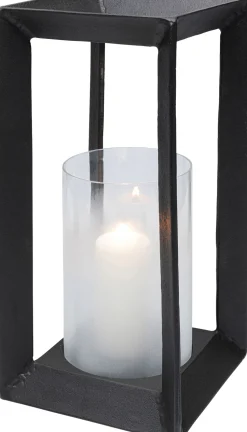 Latarenka Mabel 22x46 Cm Aluminium Czarna