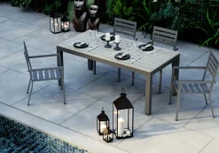 Latarenki Giardino (4-set) Czarne
