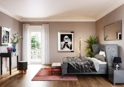 Lustro Bella 80x160 Cm Czarne