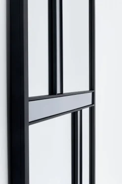 Lustro ścienne Duże Prostokątne Czarne 71x182 Cm