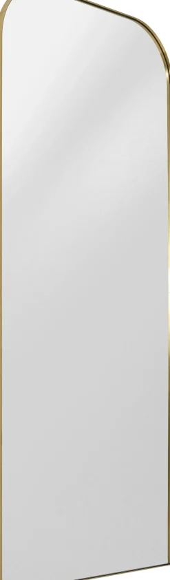 Lustro ścienne Nowoczesne Rama Złota 80x190 Cm