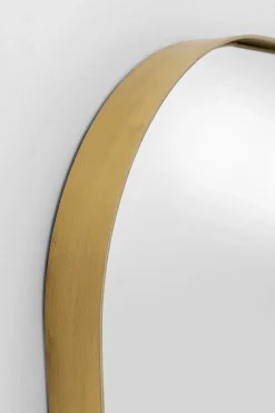 Lustro ścienne Nowoczesne Rama Złota 65x160 Cm