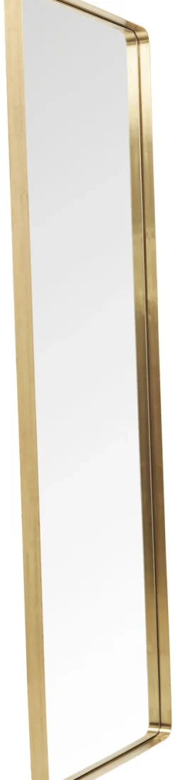 Lustro Curve MO 70x200 Cm Mosiężne