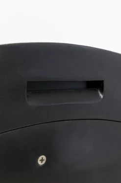 Lustro Do Salonu Duże Okrągłe Rama Aluminium I Włókno Szklane Ø119 Cm Silnik Odrzutowy