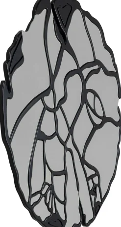 Lustro Pieces Ø100 Cm Czarne