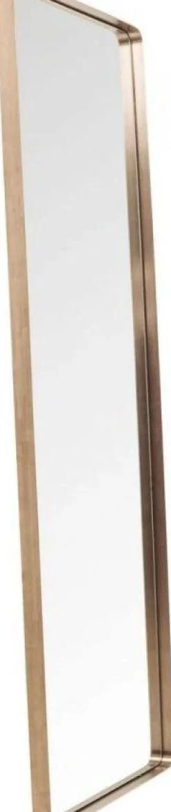 Lustro Stojące Curve Rectangular 200x70 Cm Miedziane
