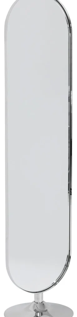 Lustro Stojące Curvy 40x170 Cm Chromowane