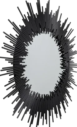 Lustro Sun Rise Ø104 Cm Czarne