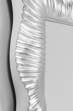 Lustro Wavy 94x124 Cm Srebrne