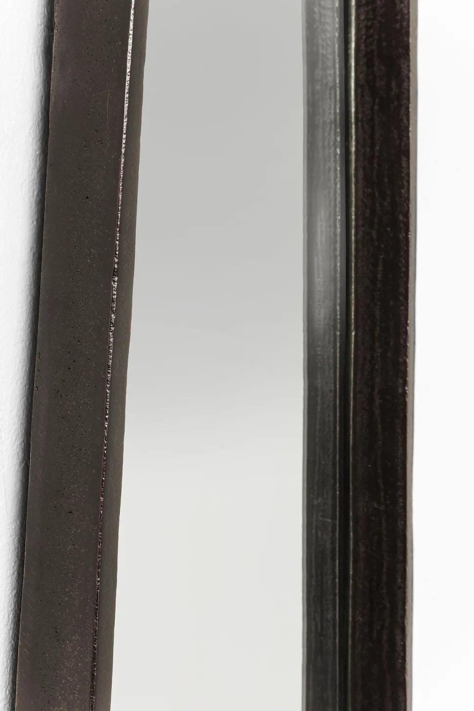 Lustro Wiszące Clip 177x32 Cm Czarne