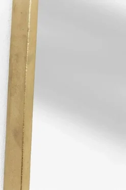 Lustro Wiszące Clip 177x32 Cm Mosiężne