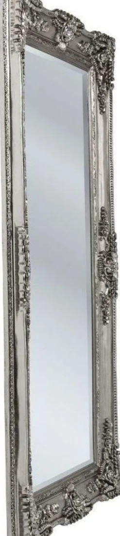 Lustro Wiszące Royal Residence 203x104 Cm Srebrne