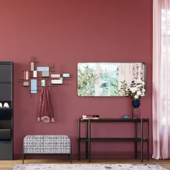 Lustro Wiszące Shadow Soft 120x60 Cm Czarne