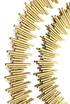 Lustro Wiszące Solare Gold Ø132 Cm Złote